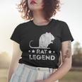 Rat Legend Vintage Nager Rattenliebhaber Maus Ratten Besitzer Frauen Tshirt Geschenke für Sie