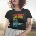 Retro Legendär Seit Februar 2005 18 Jahre Alt Frauen Tshirt Geschenke für Sie