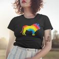Tie Dye Lion Rainbow Print Lionet Cub Hippie Peace Gift Women T-shirt Gifts for Her
