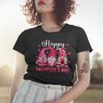 Valentine Gnome Love Valentines Day Gnomes Friends Squad Women T-shirt Gifts for Her