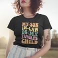 Vintage My Son In Law Is My Favorite Child Mothers Day Women T-shirt Gifts for Her