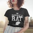 Vintage Rattenliebhaber Frauen Tshirt, Nagerbesitzer Maus Motiv Geschenke für Sie