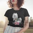 Womens Pomeranian I Love Mom Tattoo Dog Funny Mothers Day Women T-shirt Gifts for Her