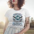 58 Geburtstag Lustig Offiziell 58 Ich Kann AllesSchatz Frauen Tshirt Geschenke für Sie