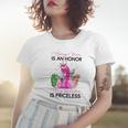 Being Mom Is An Honor Being Grandma Is Priceless Flamingo Women T-shirt Gifts for Her