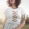 Black History Month Melanin Black Pride Melanin Afro Queen Women T-shirt Gifts for Her
