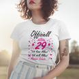 Damen 29 Geburtstag Lustig Offiziell 29 Ich Kann AllesSchatz Frauen Tshirt Geschenke für Sie