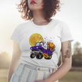 Funny Halloween Ghost Muscle Car V2 Women T-shirt Gifts for Her