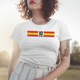 Fussball Spanien Fussball Outfit Fan Frauen Tshirt Geschenke für Sie