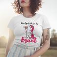 Ich Bin Die Braut Einhorn Frauen Tshirt für JGA & Hochzeitsparty Geschenke für Sie