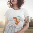 Kinder Dino Geburtstag Roaaar Ich Bin 5 Jahre Dinosaurier Frauen Tshirt Geschenke für Sie