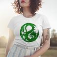Samurai Legend Dragon Mon Green Women T-shirt Gifts for Her