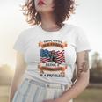 Veteran Wife Privilege Veterans Day Gift Women T-shirt Gifts for Her