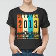 10 Limitierte Auflage Hergestellt Im Februar 2013 10 Frauen Tshirt