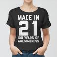 100 Geburtstag Geschenk Für Ihre Frauen 100 Jahre Alte Oma Frauen Tshirt