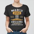 11 Geburtstag Geschenke Mann Frau Jahrgang März 2012 Frauen Tshirt