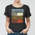 18 Geburtstag Mann 18 Jahre Legendär Seit Dezember 2004 Frauen Tshirt