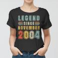 18 Jahre Alte Legende Seit 18 Geburtstag Im November 2004 Frauen Tshirt