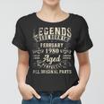 1980 Vintage Frauen Tshirt zum 43. Geburtstag für Männer und Frauen