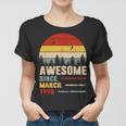 25 Years Old Funny Awesome Since March 1998 25Th Birthday Women T-shirt