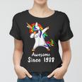 30 Years Old 30Th Birthday Unicorn Dabbing Shirt 1988 Gift Women T-shirt