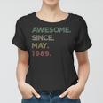 34 Year Old Awesome Since May 1989 34Th Birthday Women T-shirt