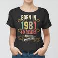 40 Geburtstag Männer 40 All Legends Are Born In März 1981 Frauen Tshirt
