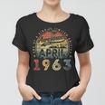 60 Year Old Awesome Since April 1963 60Th Birthday Women T-shirt
