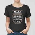Allan Name - Allan Blood Runs Through My V Women T-shirt