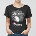 Aquarius Zodiac Birthday Afro Gift For Black Women Women T-shirt