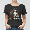 Australian Shepherd Mama Mutter Hund Spruch Fun Aussie Frauen Tshirt