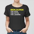 Benjamin The Man Myth Legend Funny Name Men Boys Women T-shirt