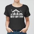 Best Ever Jesus Nativity Scene Christian Faith Christmas Women T-shirt