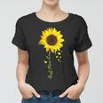 Best Mom Ever Sunflower Hearts Love Funny Mothers Day Women Women T-shirt