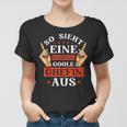 Beste Chefin Spruch So Sieht Eine Richtig Coole Chefin Aus Frauen Tshirt