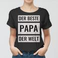 Bester Papa Der Welt Frauen Tshirt, Geschenkidee zum Vatertag