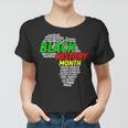 Black History Month African Map African American Roots Pride V2 Women T-shirt