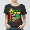 Black Queen Unapologetically Educated African Black History Women T-shirt