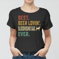 Bloodhound Dog Lover Best Beer Loving Bloodhound Dad Gift For Mens Women T-shirt