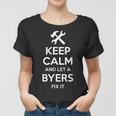 Byers Funny Surname Birthday Family Tree Reunion Gift Idea Women T-shirt