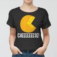 Cheeeeese Ironisches Zitat Käserei Bio-Lebensmittel Frauen Tshirt