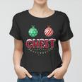 Chest Nuts Christmas Shirt Funny Matching Couple Chestnuts Women T-shirt