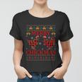 Chicken Lover Merry Chickmas Ugly Chicken Christmas Pajama Gift Women T-shirt