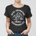 Cool Grandpas Ride Schneemobil Opa Schneemobil Frauen Tshirt