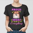 Cute Dogs Proud Dog Pomeranian Mom Women T-shirt