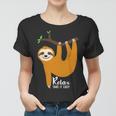 Cute Sloth With Funny Quote Relax Take It Easy Women T-shirt