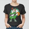 Dabbing Shamrock Basketball St Patricks Day Boston-Celtic Women T-shirt