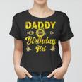 Daddy Of The Birthday Girl Daddy Sunflower Gifts Women T-shirt