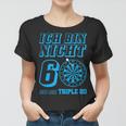 Darts 60 Geburtstag Dart Pfeil Geschenk Dartspieler Frauen Tshirt