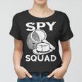 Detektiv Spy Squad Spy Kostüm Investigate Espionage Agent Frauen Tshirt